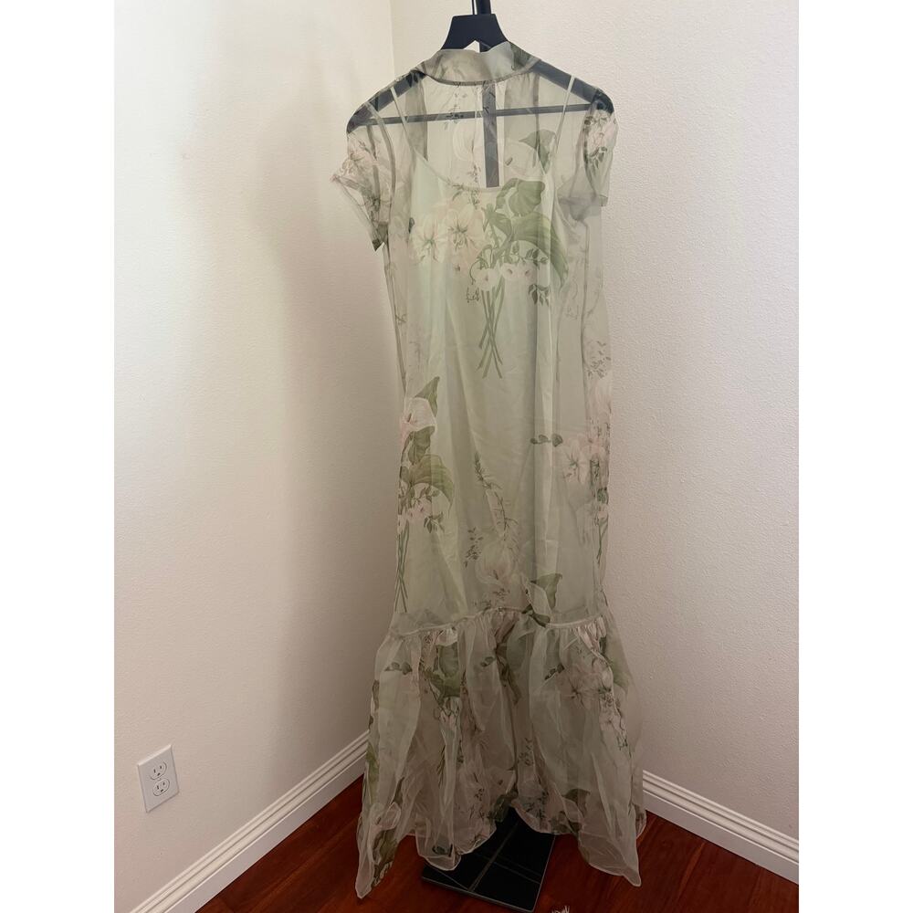 New NWT Caara Melody dress mint blossom dress $245 sz L - Picture 5 of 7